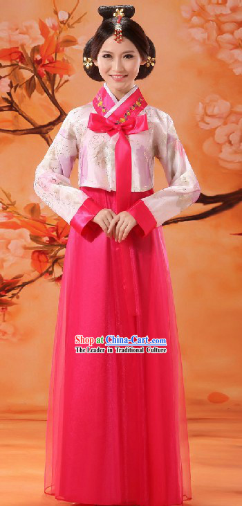 Ancient Korean Nationality Dance Costume for Women