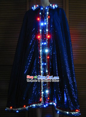 Electric Lights Wire Luminous Performance Cape