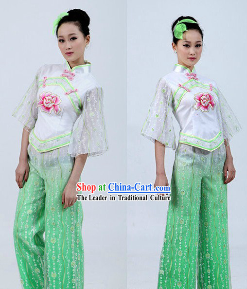 Chinese Classical Handkerchief Dance Costume for Women