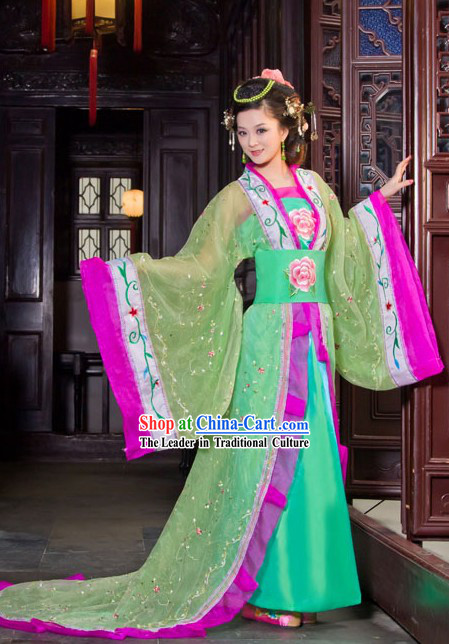 Traditional Chinese Tang Dynasty Royal Lady Costume for Women