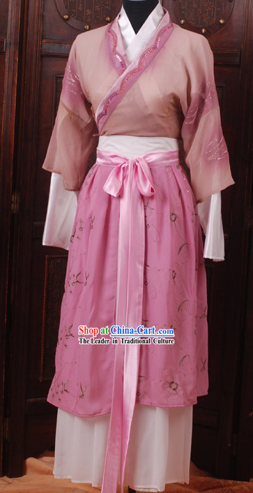 Ancient Chinese Hanfu Dress Complete Set for Women