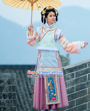 Ancient Qing Dynasty Palace Princess Costume