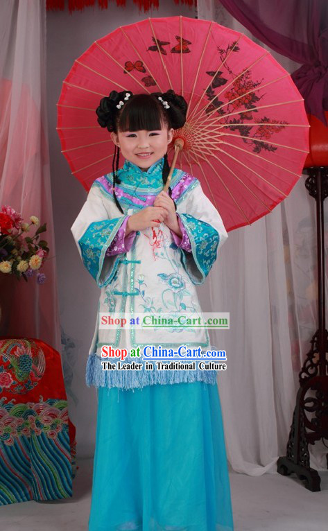Ancient Chinese Han Fu Clothes for Kids
