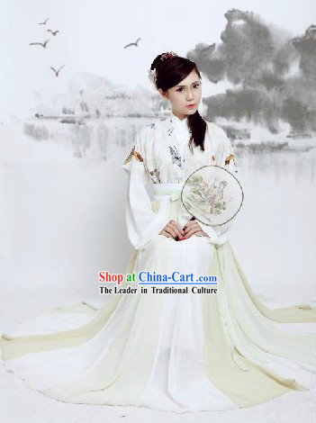 Ancient Chinese Butterfly Hanfu Clothing for Women
