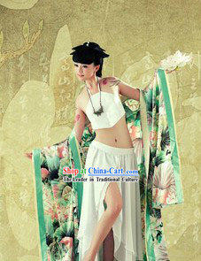 Ancient Chinese Lotus Lady Costume