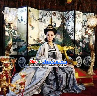 Chinese Tang Dynasty Imperial Empress Costumes