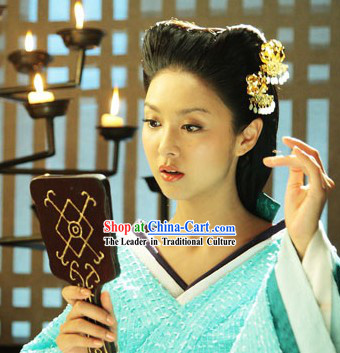 Ancient Chinese Beauty Handmade Flower Hairpin