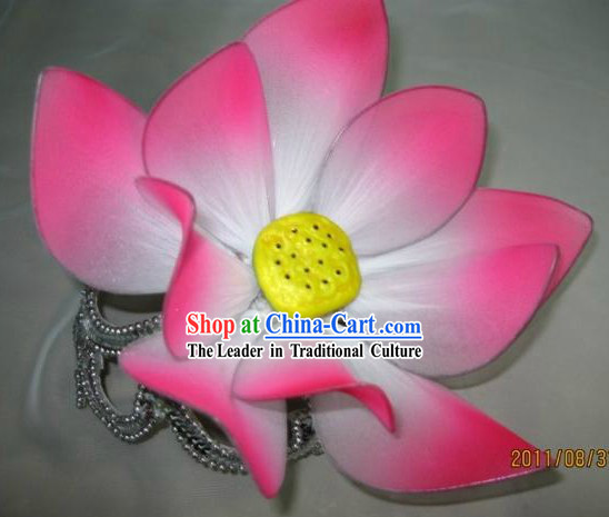 Chinese Classical Dancing Lotus Headpiece