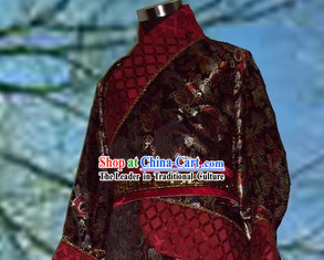 Ancient Chinese Han Dynasty Lord Clothing for Men