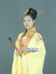 Ancient Chinese Tang Dynasty Royal Lady Clothing for Women