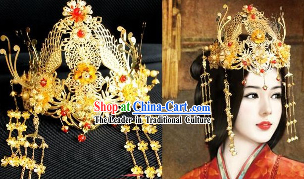 Ancient Chinese Empress Headpiece Complete Set