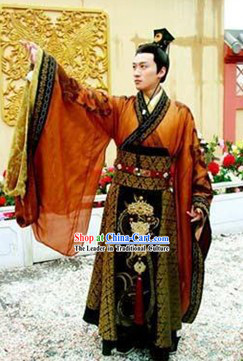 Traditional Chinese Emperor Outfit for Men