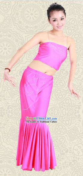 Chinese Dai Peacock Dance Costumes for Women