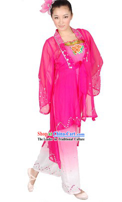 Chinese Classical Dance Costumes and Headwear for Women