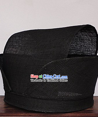 Ancient Chinese Qin and Han Dynasty Black Hat for Men