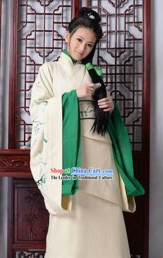 Traditional Chinese Han Dynasty Princess Clothes Complete Set for Women