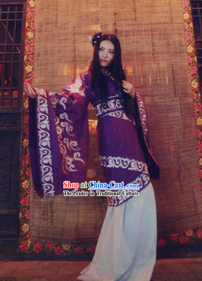 Traditional Ancient Chinese Guzhuang Quju Clothes for Women