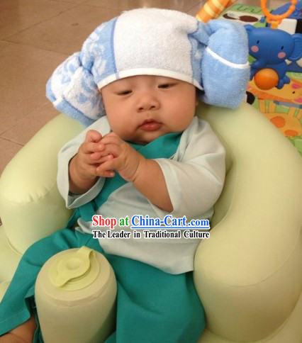 Traditional Ancient Chinese Birthday Clothes for Babies