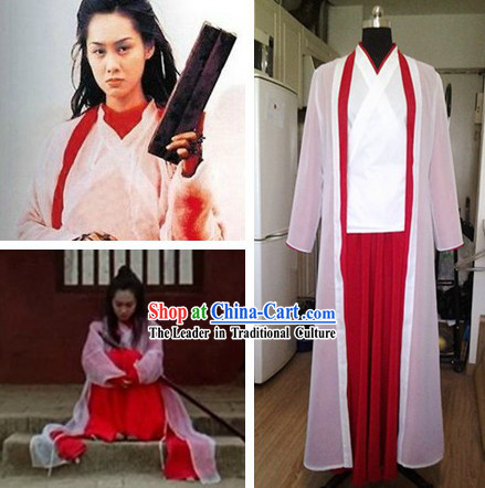 Zi Xian Xian Zi Yue Guang Bao He Swordswoman Costumes Complete Set