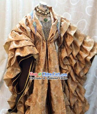 Ancient Chinese Emperor Wedding Cosplay Costumes Complete Set for Men