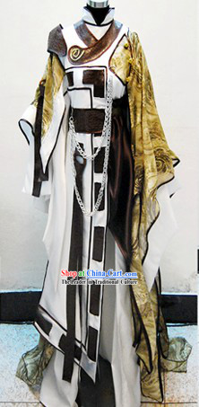 Ancient Chinese Magic Prince Cosplay Costume Complete Set for Men
