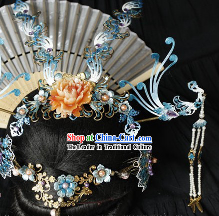 Ancient Chinese Wedding Attire Phoenix Wedding Headwear