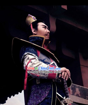 Hanmade Custom Made Cao Cao Three Kingdoms Costume Complete Set for Men