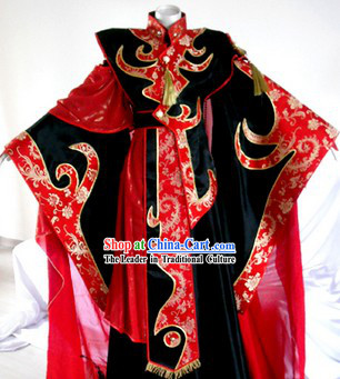 Worldwide Kung Fu Emperor Costume Complete Set