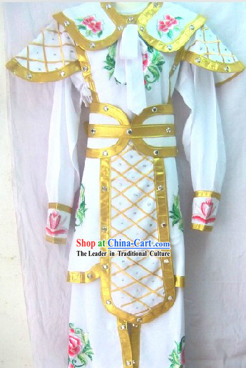 Traditional Chinese Opera Hua Dan Armor Stage Performance Costumes for Women