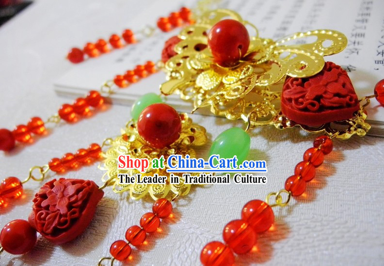 Traditional Chinese Bridal Jewelry Necklace