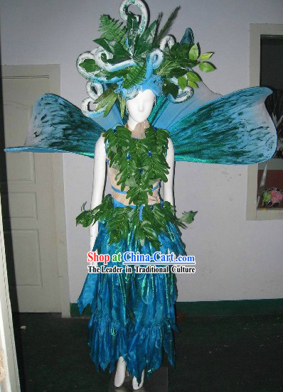 Model Stage Performance Dance Costumes Complete Set for Women