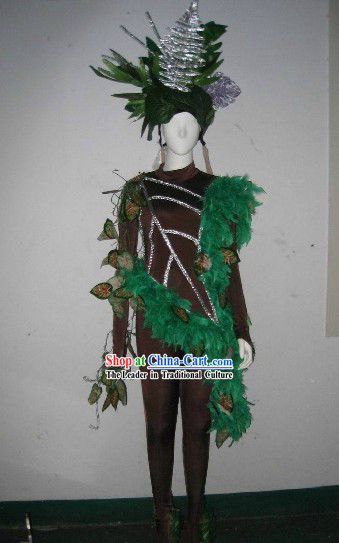 Forest Prince Model Costumes and Headdress Complete Set