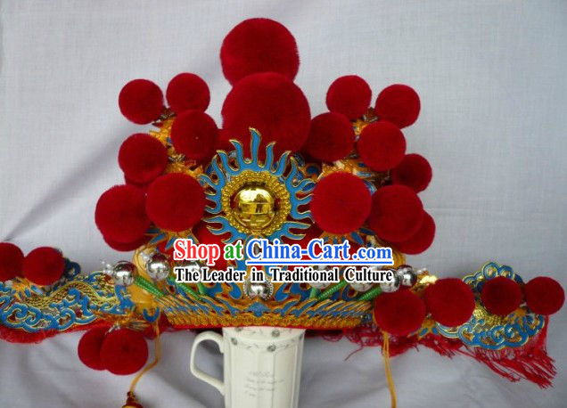 Traditional Chinese Opera Bridegroom Hat