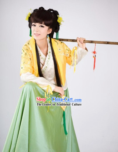 Song Dynasty Naughty Swordswoman Clothing and Headwear for Women