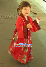 Traditional Ancient Chinese Hanfu Clothing for Kids