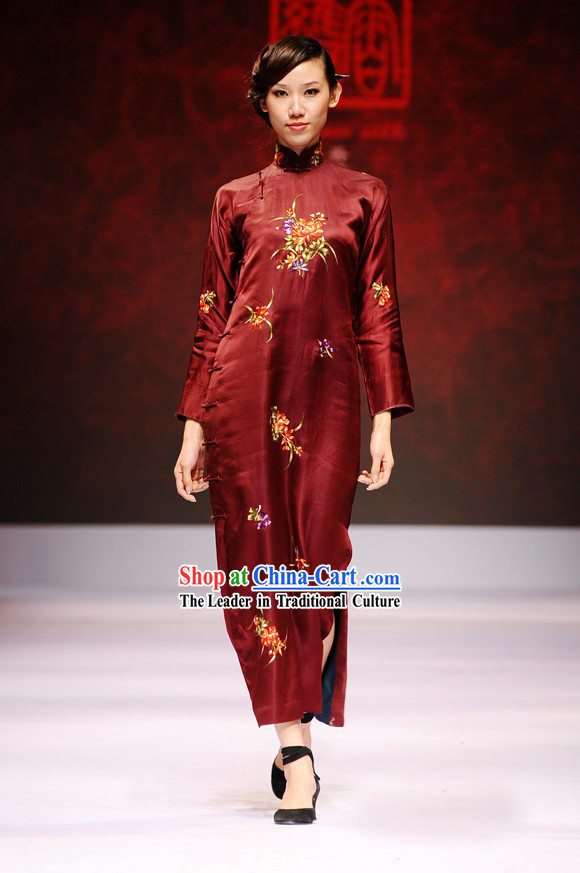 Chinese Loose Style Cheongsam Costumes