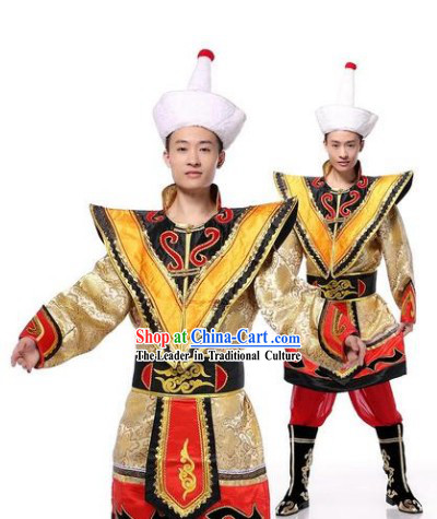 Traditional Clothes of Mongolian Men