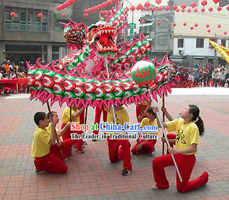 Celebration Parade and Competition Dragon Dance Costumes Complete Set