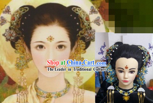 Ancient Beauty Handmade Wig and Hair Accessories for Girls