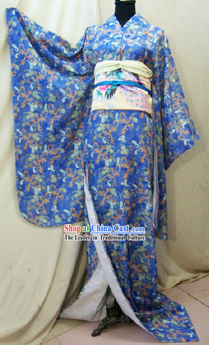 Japanese Kimono Costumes Complete Set for Women