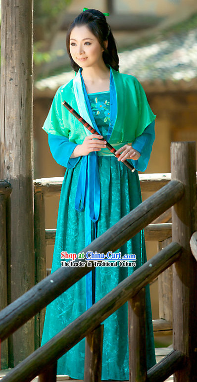 Ancient Chinese Song Dynasty Guzhuang Clothing for Women
