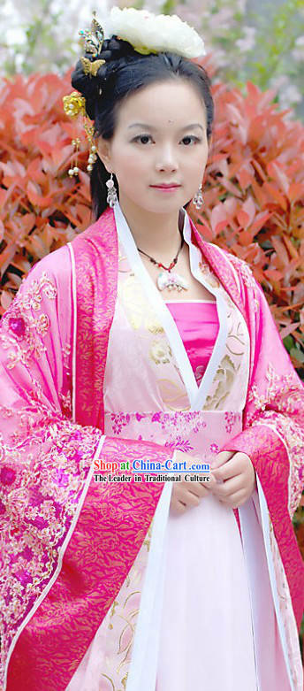 Traditional Chinese Tang Dynasty Clothing for Women