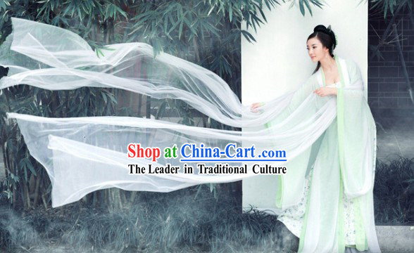 Ancient Chinese Fairy Costumes Complete Set for Women