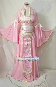 Chinese Classical Pink Guzhuang Costumes for Women