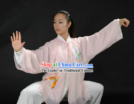 Traditional Chinese Tai Chi Kung Fu Clothes and Veil