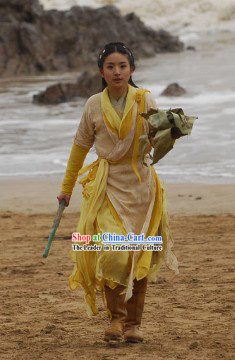 Legend of the Condor Heroes Huang Rong Costumes Complete Set