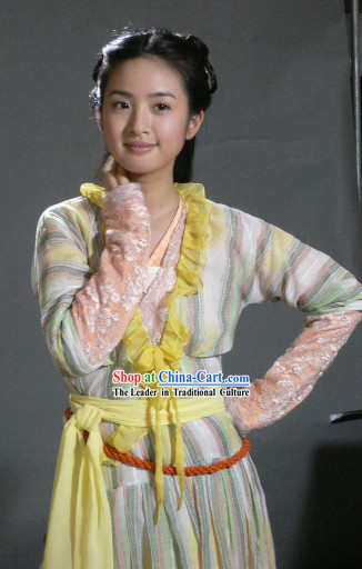 Legend of the Condor Heroes Huang Rong Costume Complete Set