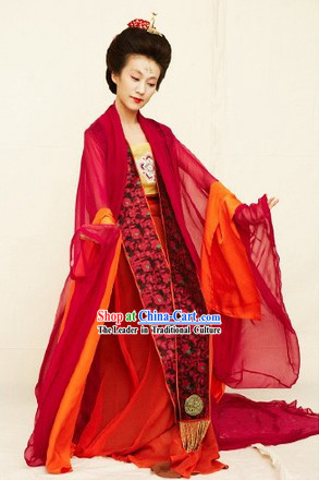 Imperial Tang Palace Gu Zhuang Han Fu Apparel Set for Women