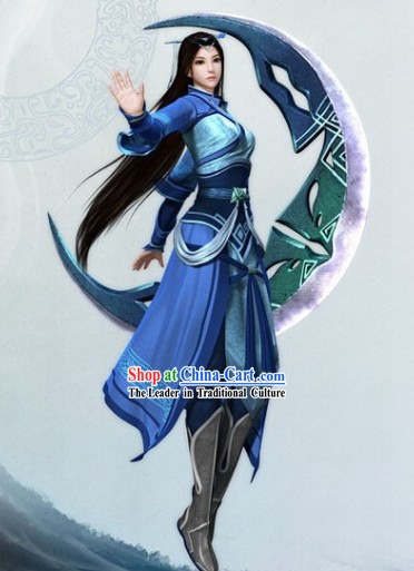 Ancient Chinese Swordsman Knight Cosplay Costumes