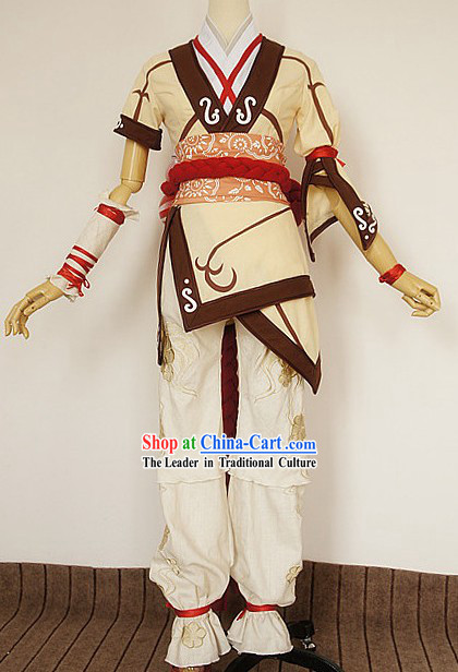 Ancient Paladin TV Drama Cosplay Costumes Complete Set for Men